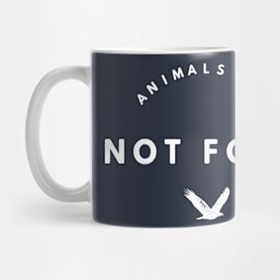 ANIMALS ARE NOT FOOD ANIMALS RIGHT RESCUE Mug